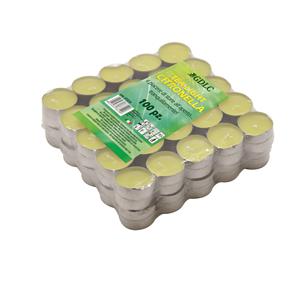 CANDELE CITRONELLA TEALIGHT CF.100 PZ.
